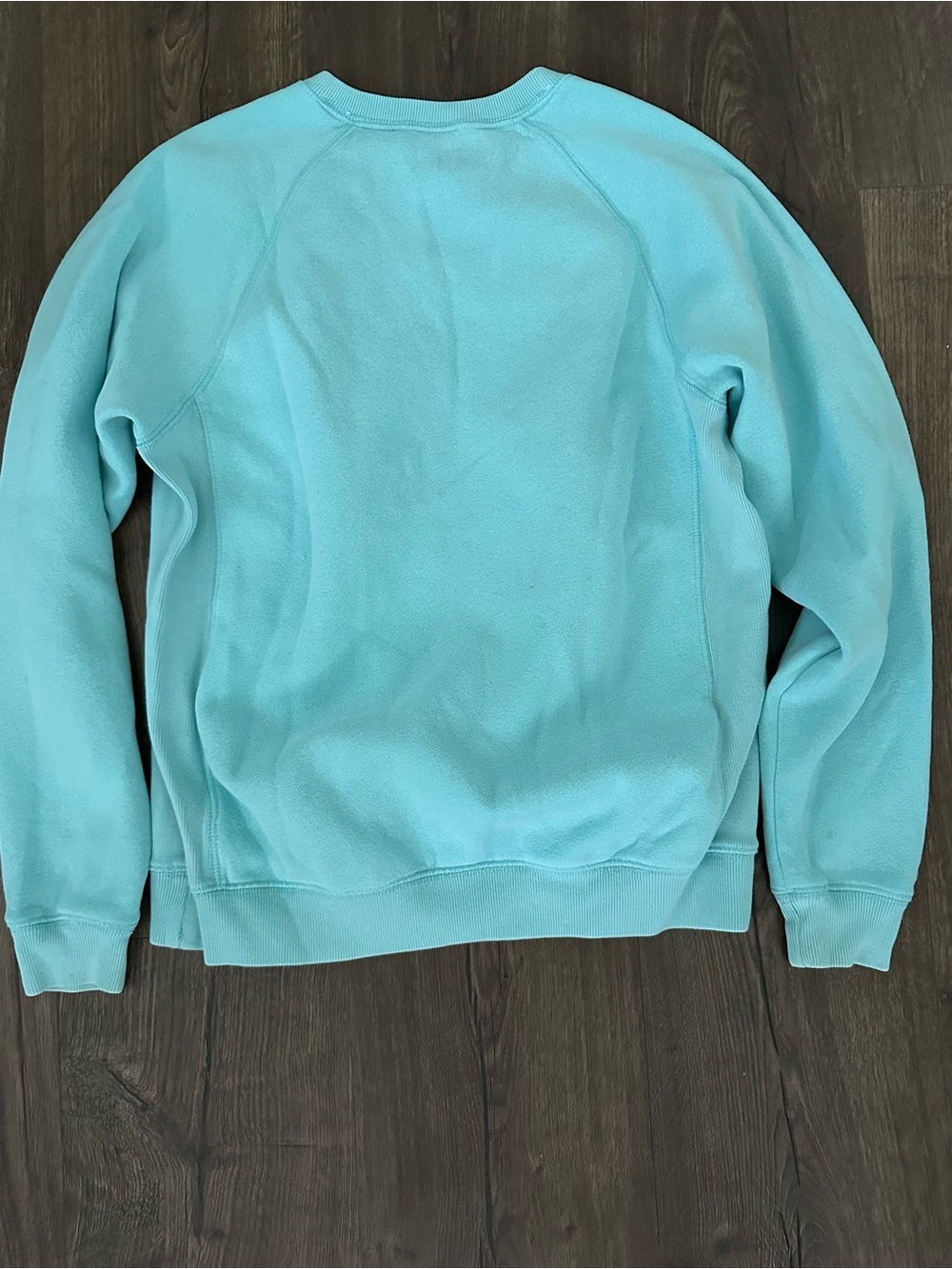 Izod Women’s V-Neck Sweater in Aqua - Picture 3 of 4
